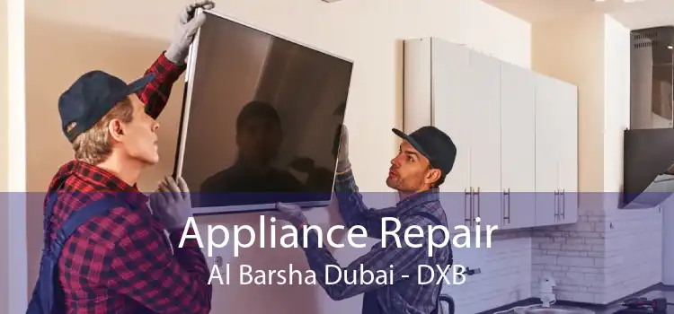 Appliance Repair Al Barsha Dubai - DXB