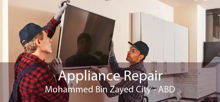 Appliance Repair Mohammed Bin Zayed City - ABD