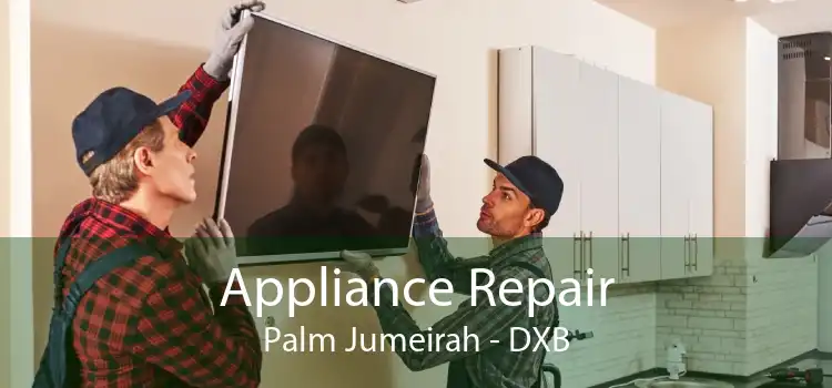 Appliance Repair Palm Jumeirah - DXB