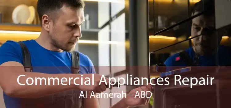 Commercial Appliances Repair Al Aamerah - ABD
