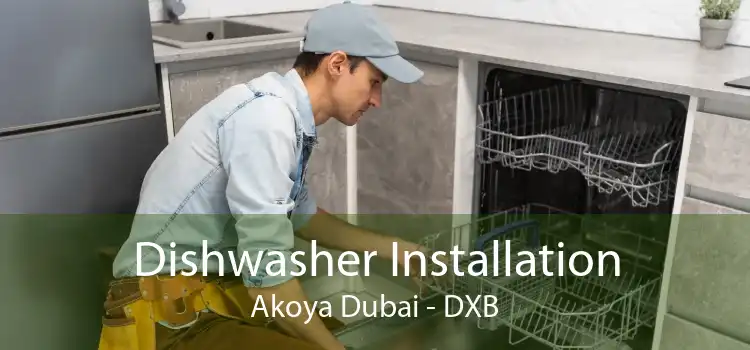 Dishwasher Installation Akoya Dubai - DXB