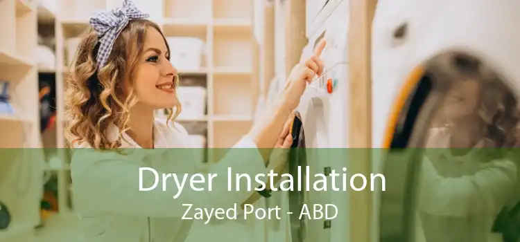 Dryer Installation Zayed Port - ABD