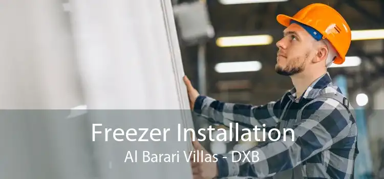 Freezer Installation Al Barari Villas - DXB