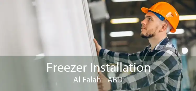 Freezer Installation Al Falah - ABD