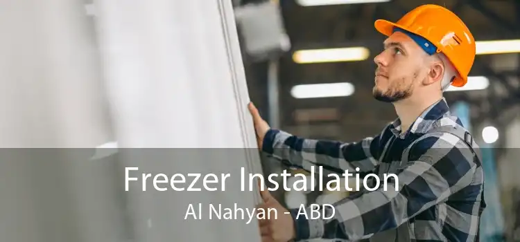Freezer Installation Al Nahyan - ABD