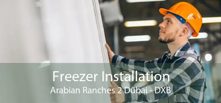 Freezer Installation Arabian Ranches 2 Dubai - DXB
