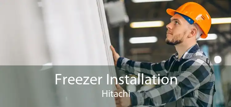 Freezer Installation Hitachi