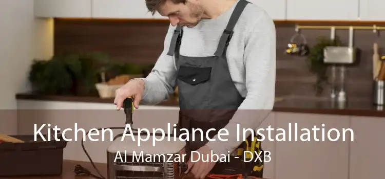 Kitchen Appliance Installation Al Mamzar Dubai - DXB