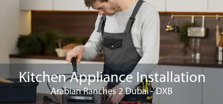 Kitchen Appliance Installation Arabian Ranches 2 Dubai - DXB