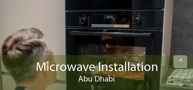 Microwave Installation Abu Dhabi