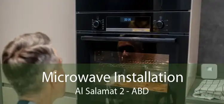 Microwave Installation Al Salamat 2 - ABD