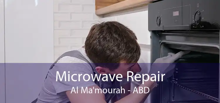 Microwave Repair Al Ma'mourah - ABD