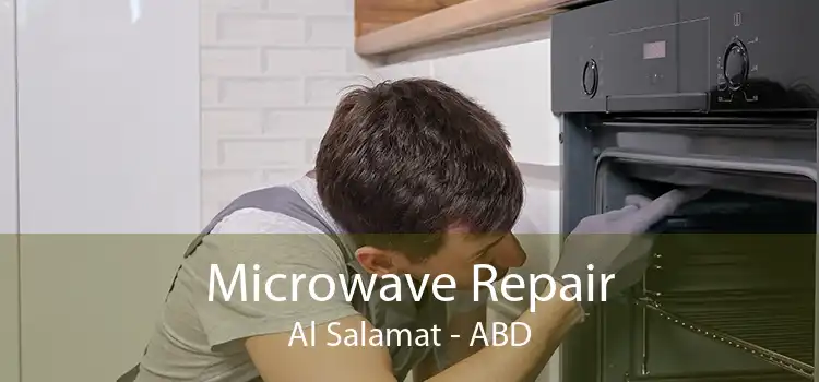 Microwave Repair Al Salamat - ABD