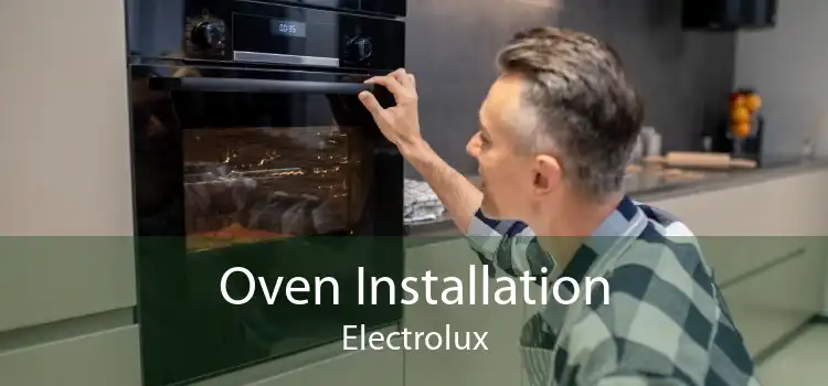 Oven Installation Electrolux