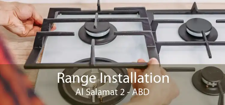 Range Installation Al Salamat 2 - ABD