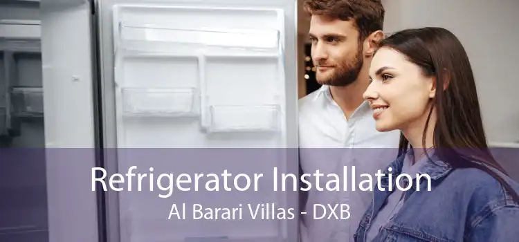 Refrigerator Installation Al Barari Villas - DXB