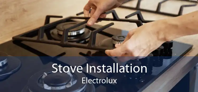Stove Installation Electrolux